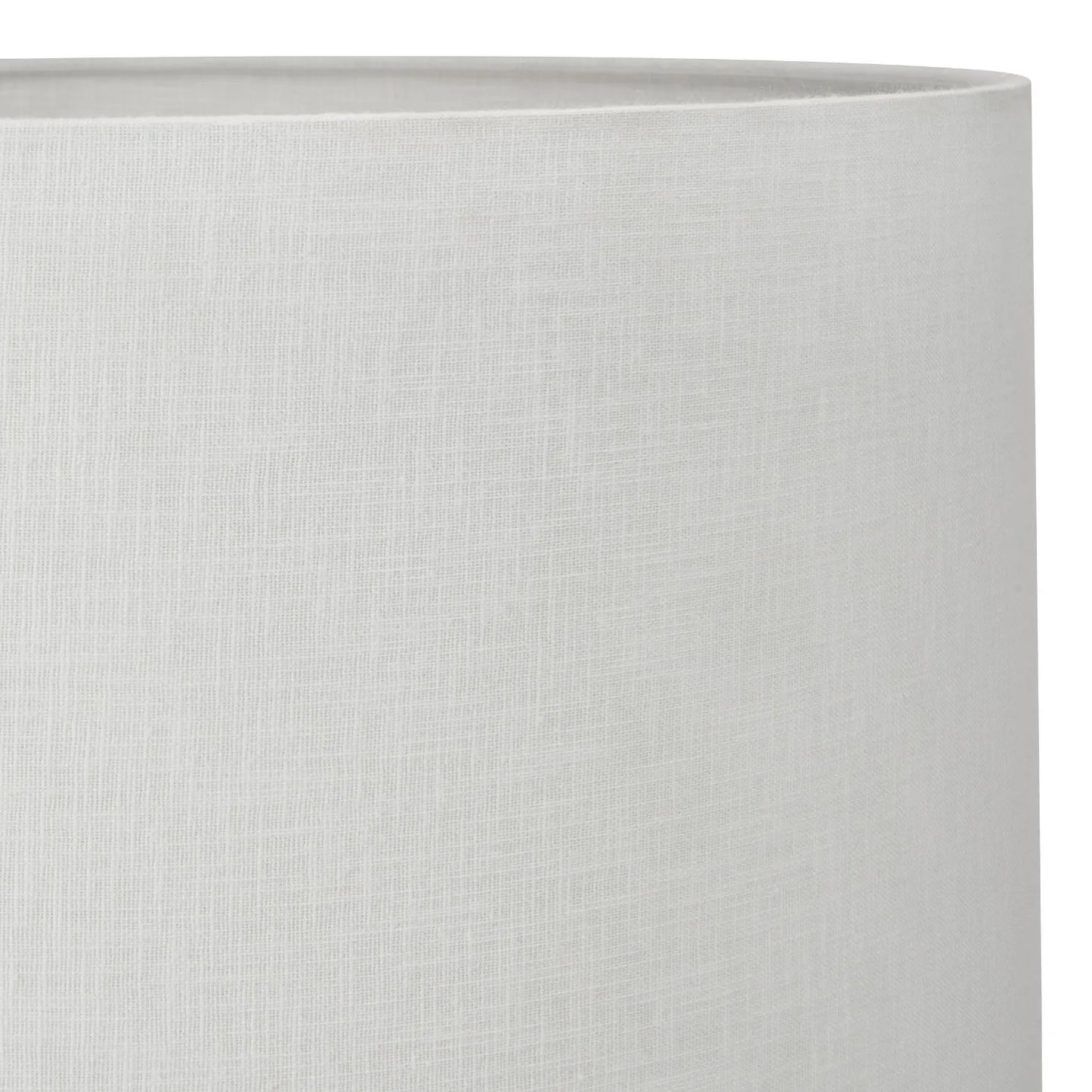 Grayvon Grey-Washed Dome Lamp with White Shade
