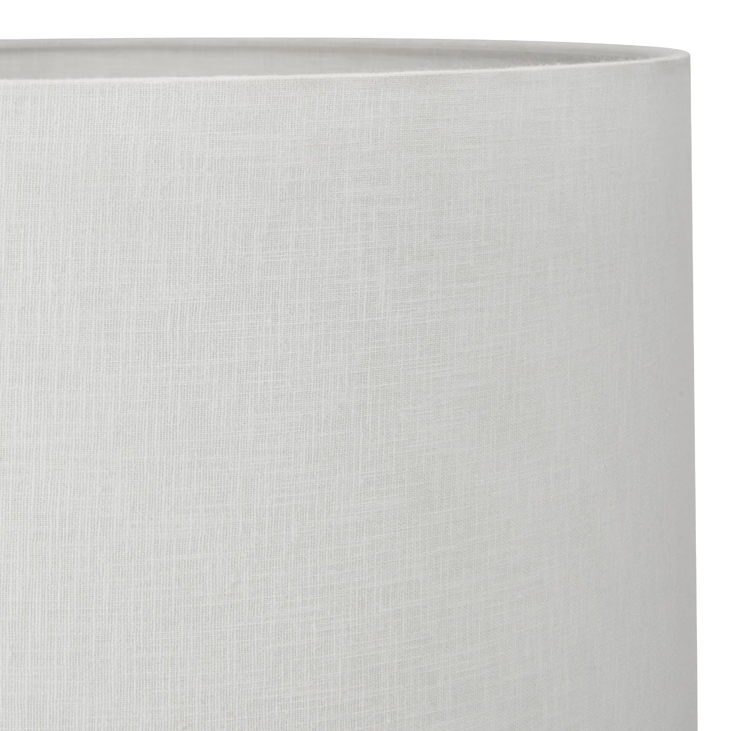 Grayvon Grey-Washed Dome Lamp with White Shade