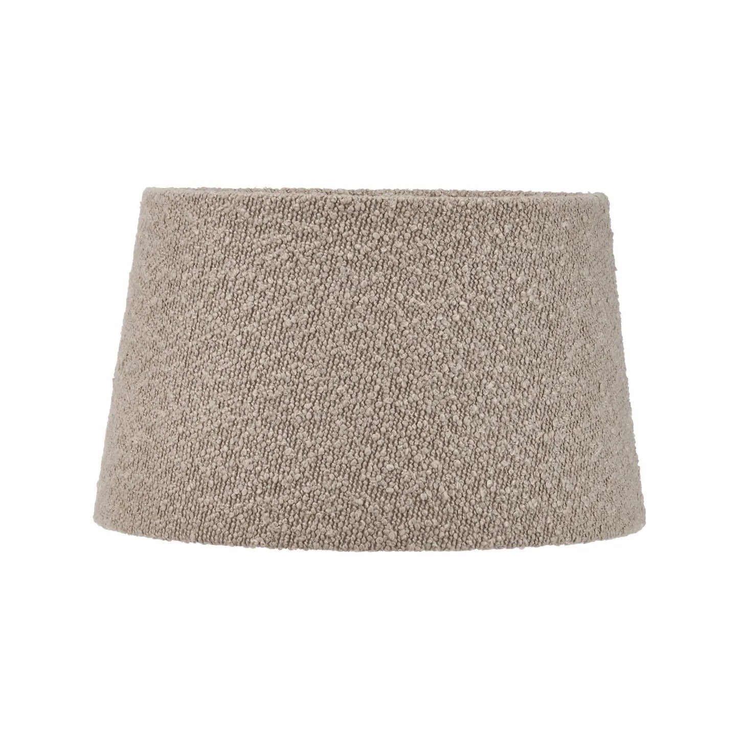 Grayvon Taupe Bouclé Tapered Lampshade - 35cm