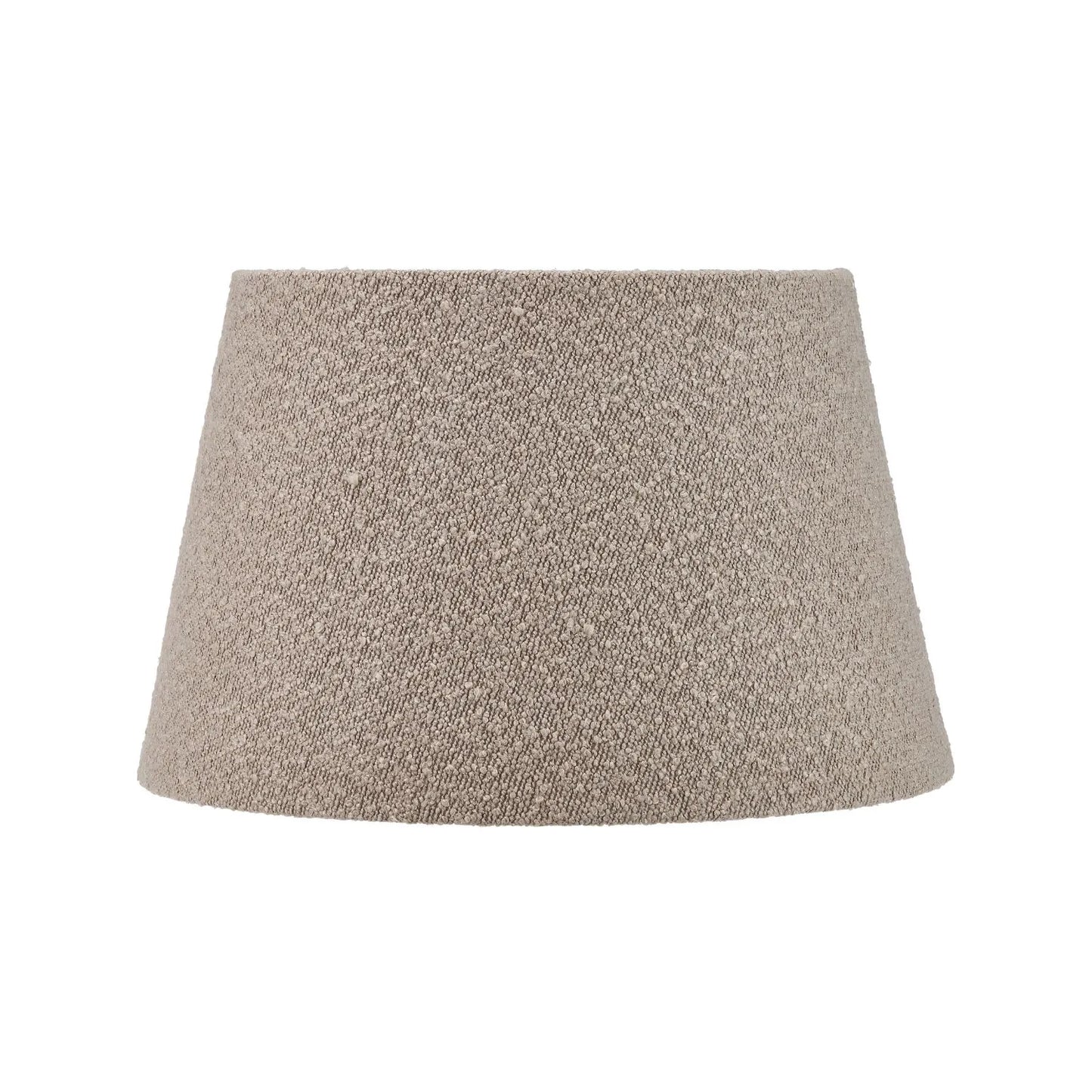 Grayvon Taupe Bouclé Tapered Lampshade - 40cm