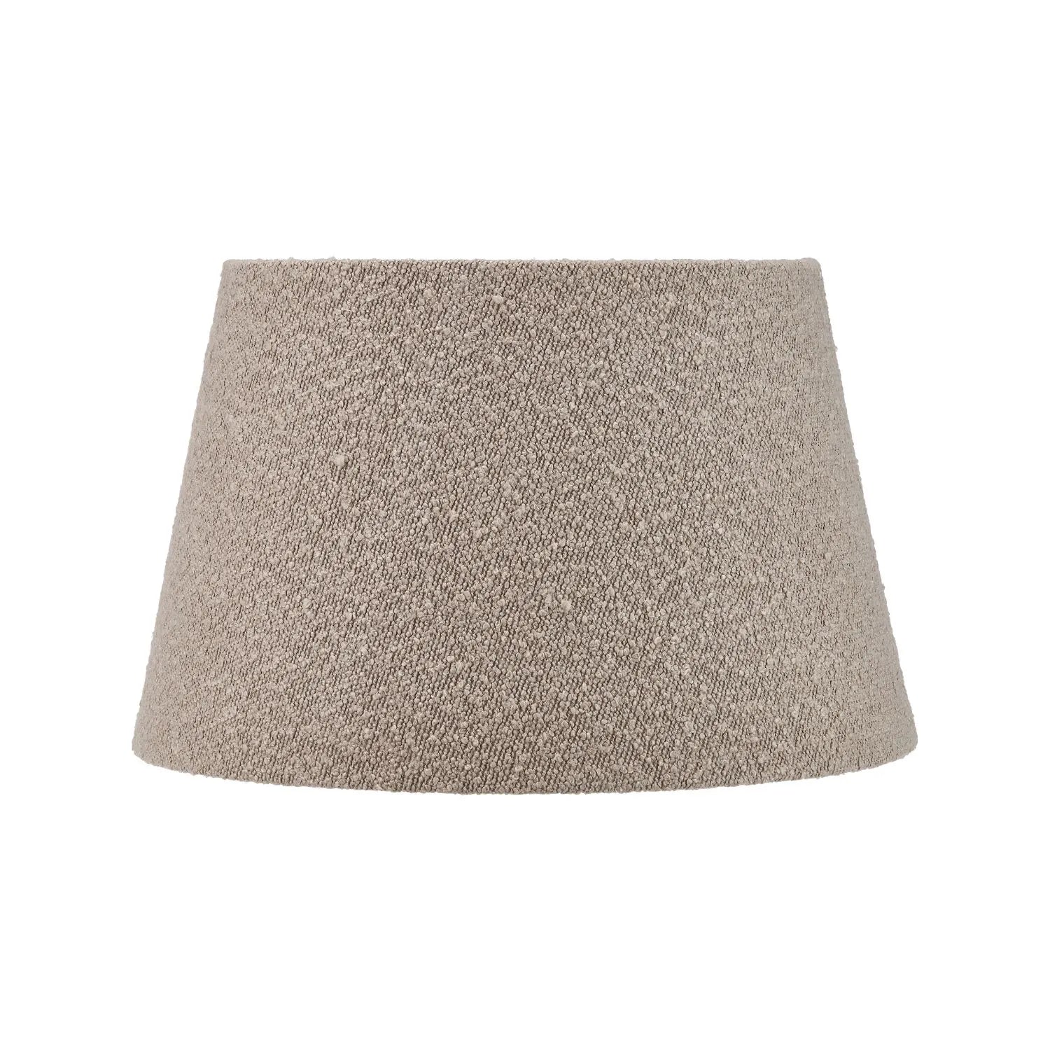 Grayvon Taupe Bouclé Tapered Lampshade - 40cm