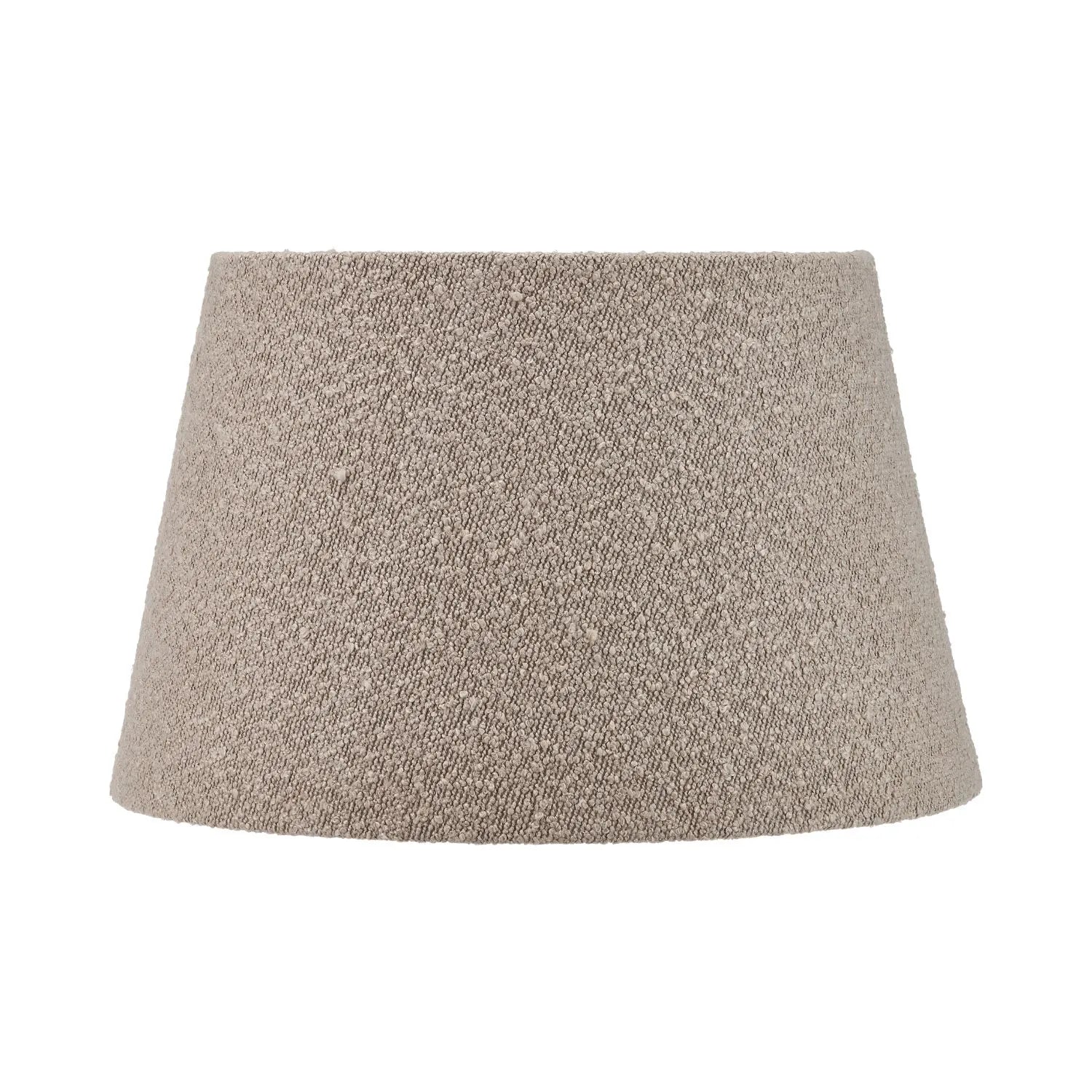 Grayvon Taupe Bouclé Tapered Lampshade - 45cm