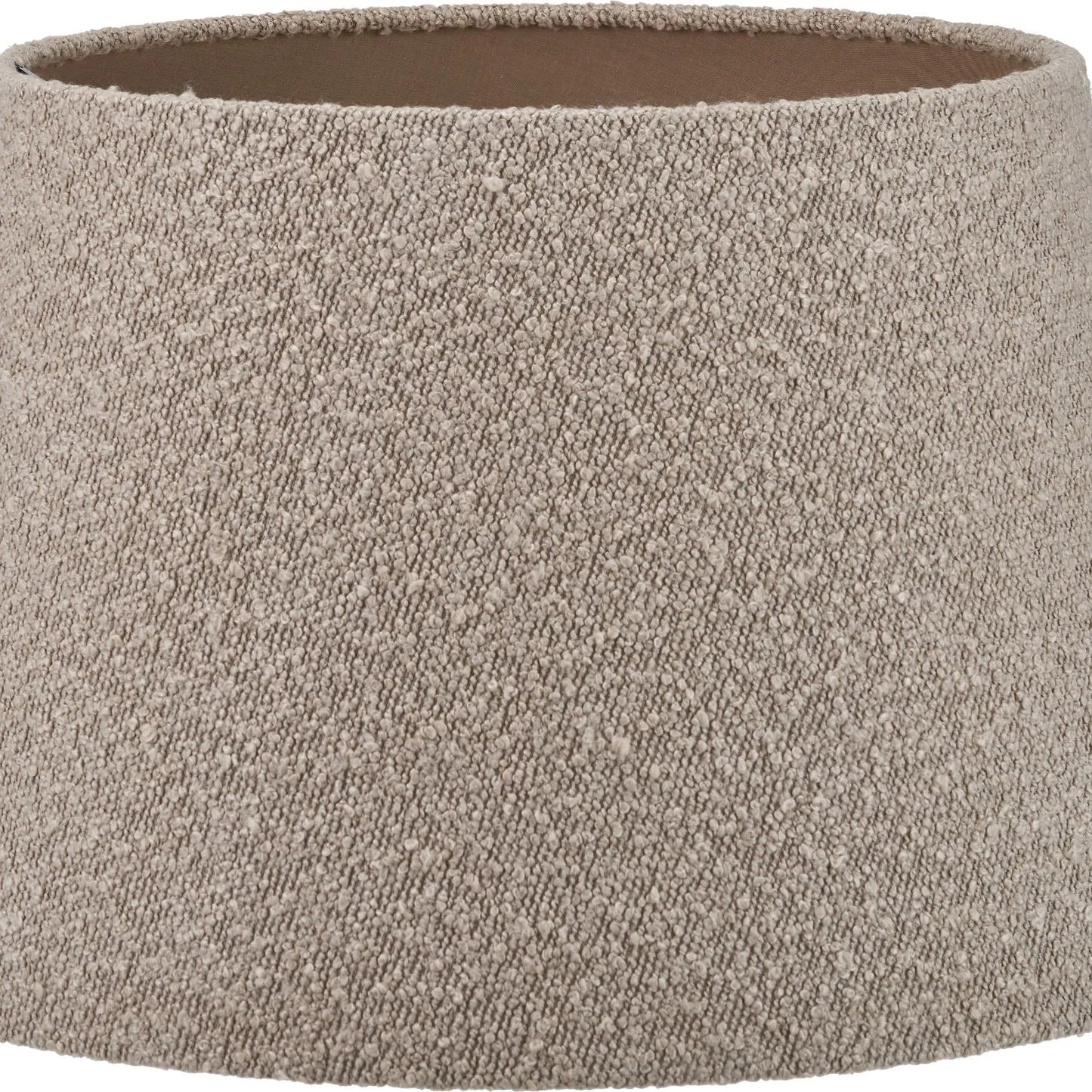 Grayvon Taupe Bouclé Tapered Lampshade - 50cm